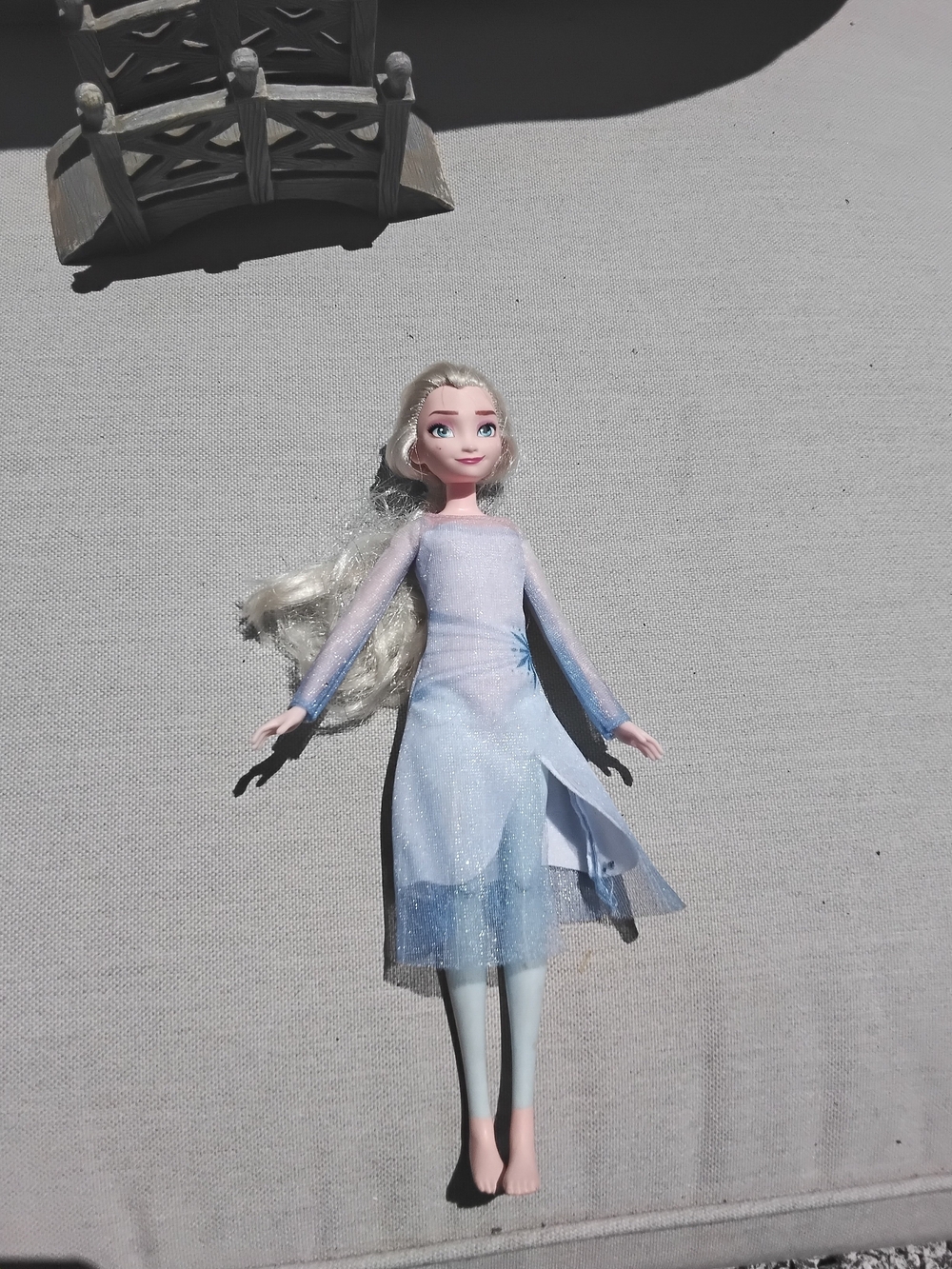 Disney Elsa Doll in Sparkling Light Blue Gown